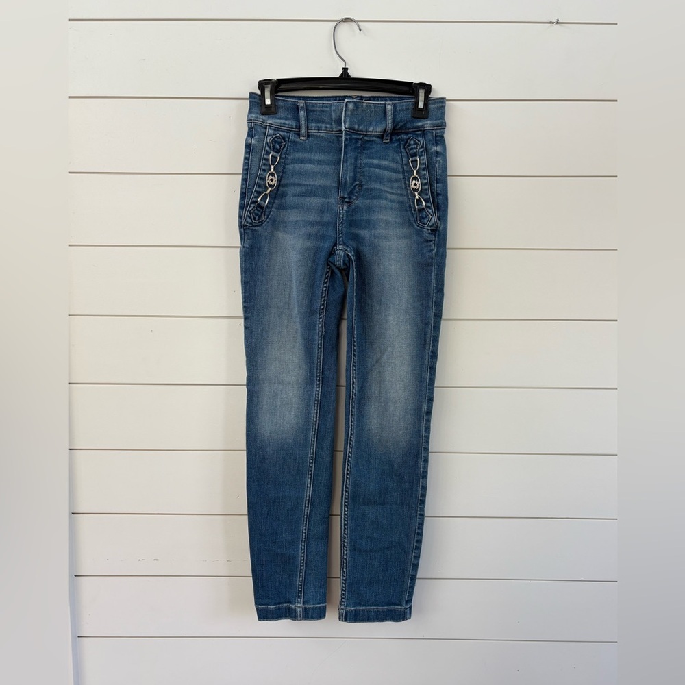 White House Black Market Women's Medium Blue Skinny Jeans